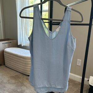 Caché Light Blue Sleeveless Tank Top - Small